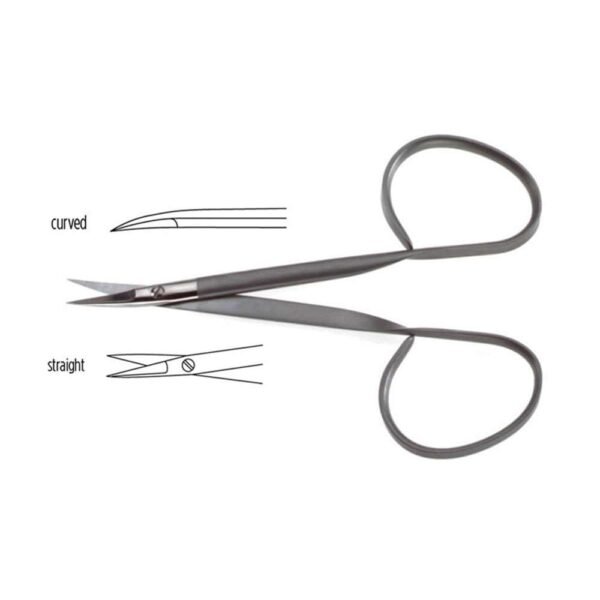 Iris Scissors Ribbon style ring handle | NJ Medical Instruments