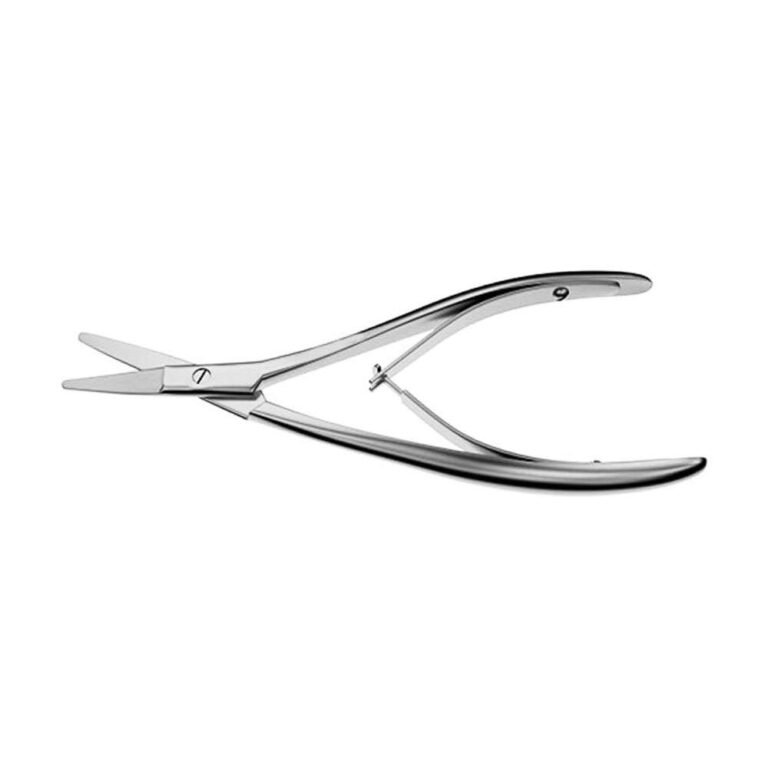 Cottle Septum Scissors angled handles serrated