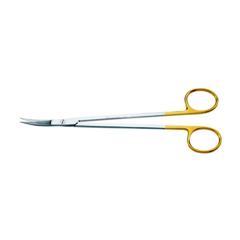 Scissors Curved Serrated Tungsten Carbide