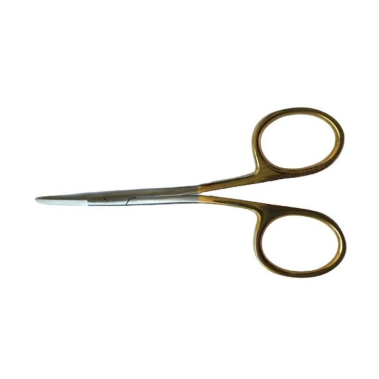 Gorney Swan Neck Angled Scissors Blunt Tips - Walter Nasal Scissors Tungsten Carbide
