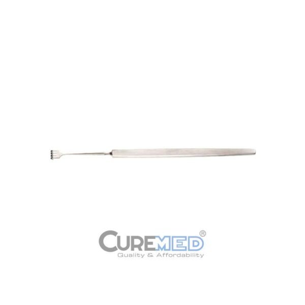 Senn Green Retractor, 14cm, 6x10mm, Stainless Steel