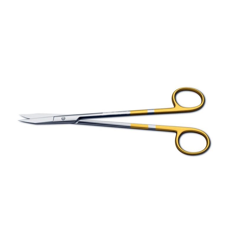 Scissors Curved Serrated