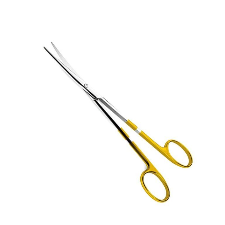 Scissors Curved Serrated