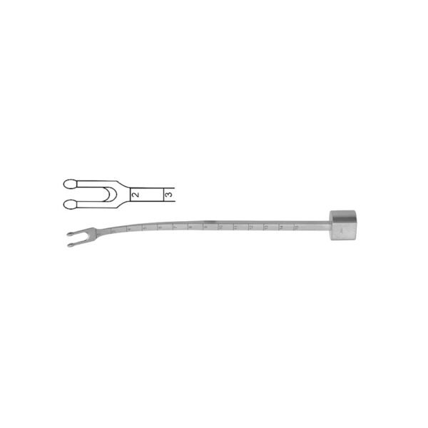 Obwegeser Nasal Septum Osteotome - Slightly Curved | NJ Medical Instruments