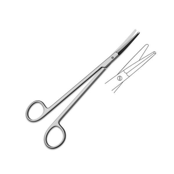 Boettcher Tonsil Scissors - Curved Serrated Supercut | NJ Medical Instruments Boettcher Tonsil Scissors - Curved Serrated Supercut | NJ Medical Instruments
