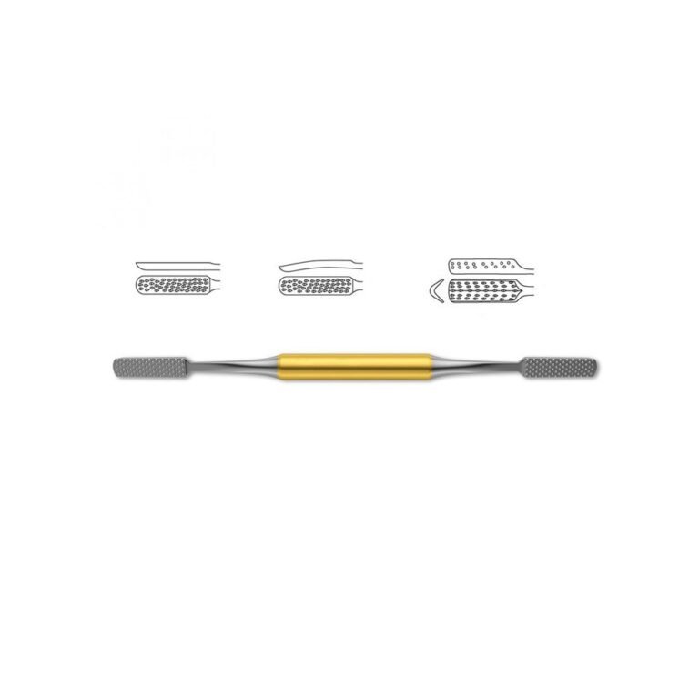 Obwegeser Nasal Push-Pull Rasp - Delicate Tungsten Carbide Inserts