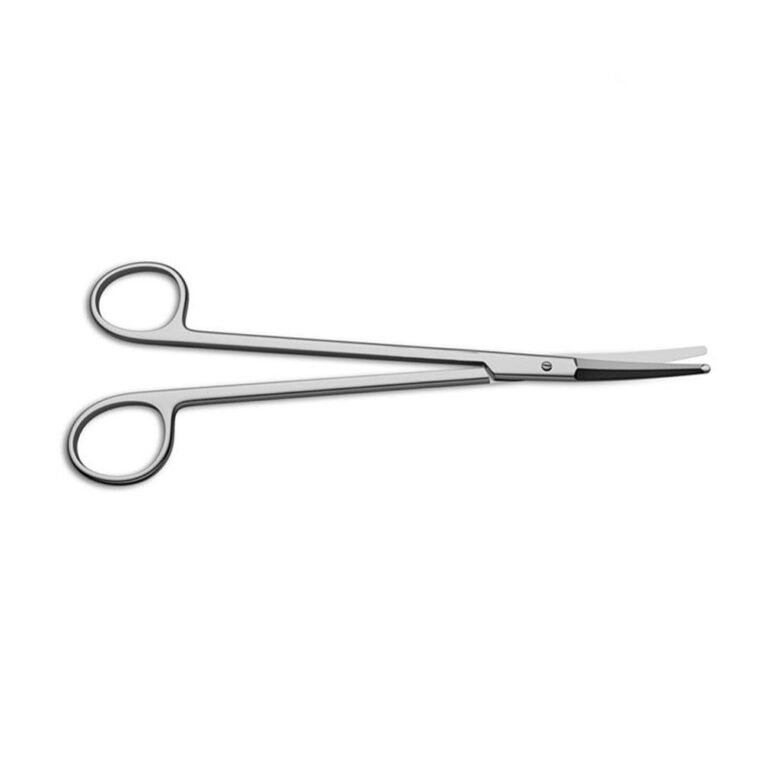 Boettcher Tonsil Scissors - Curved Serrated Supercut