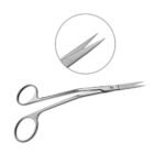 Fanous Dorsal Scissors - Super Cut Serrated ( Tungsten Carbide ) | NJ Medical Instruments