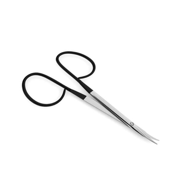 Gradle Scissors Supercut, ribbon style rings, slightly-curved | NJ Medical Instruments
