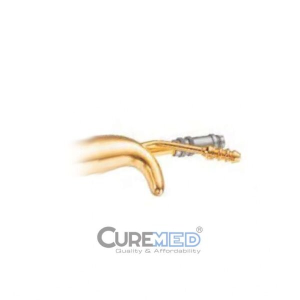 Epstein Lighted Breast Retractor, Fiber Optics & Suction, Spatulated Working | NJ Medical Instruments End with Teeth
