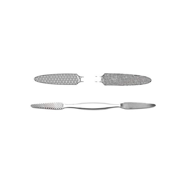 Converse Nasal Rasp double-ended Down-cutting Fine & Coarse ends | NJ Medical Instruments