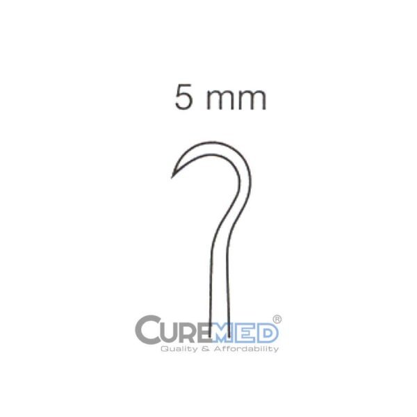 Kleinert-Kutz Hook, 16 cm, Sharp | NJ Medical Instruments