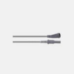 Silicone Bipolar Cable – 10 ft, USA 2-Pin/Martin