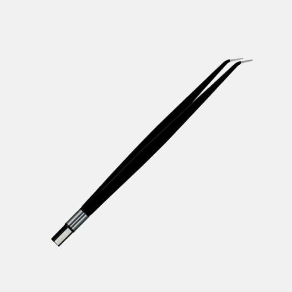 Straight (Angled Down) European Non-Stick Bipolar Forceps | NJ Medical Instruments