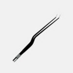 Bayonet (Angled Up) European Non-Stick Bipolar Forceps