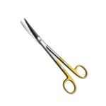Scissors Curved Serrated Tungsten Carbide | NJ Medical Instruments