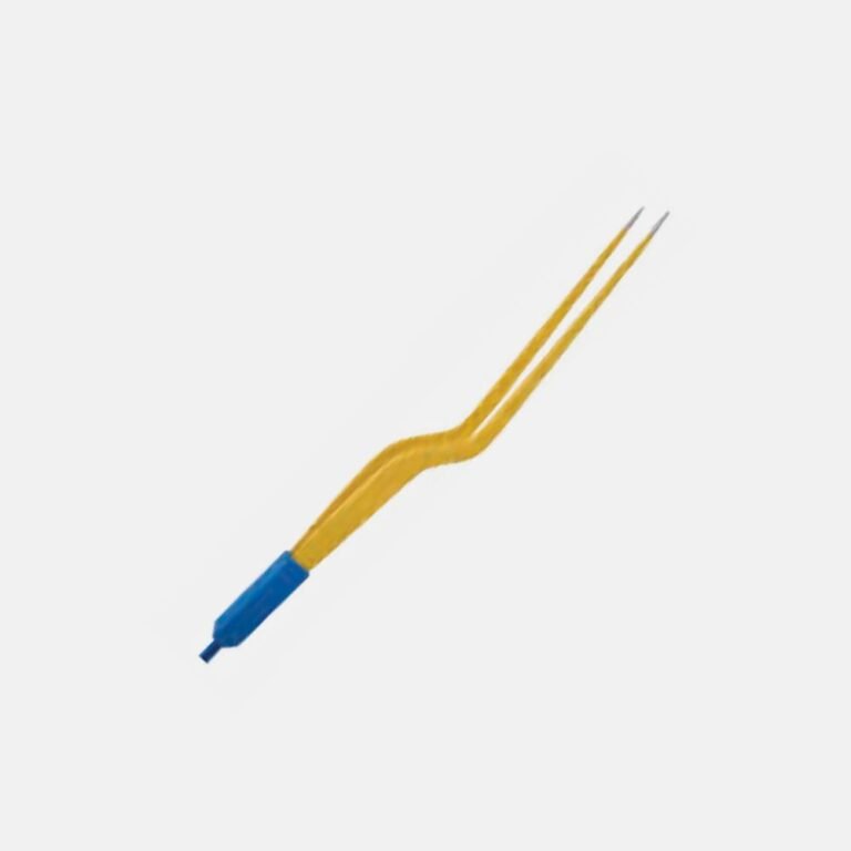 Bayonet Forceps Single Use USA 2 Pin Bipolar Forceps