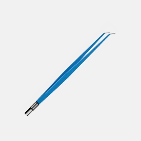 Straight (Angled Down) European Bipolar Forceps | NJ Medical Instruments