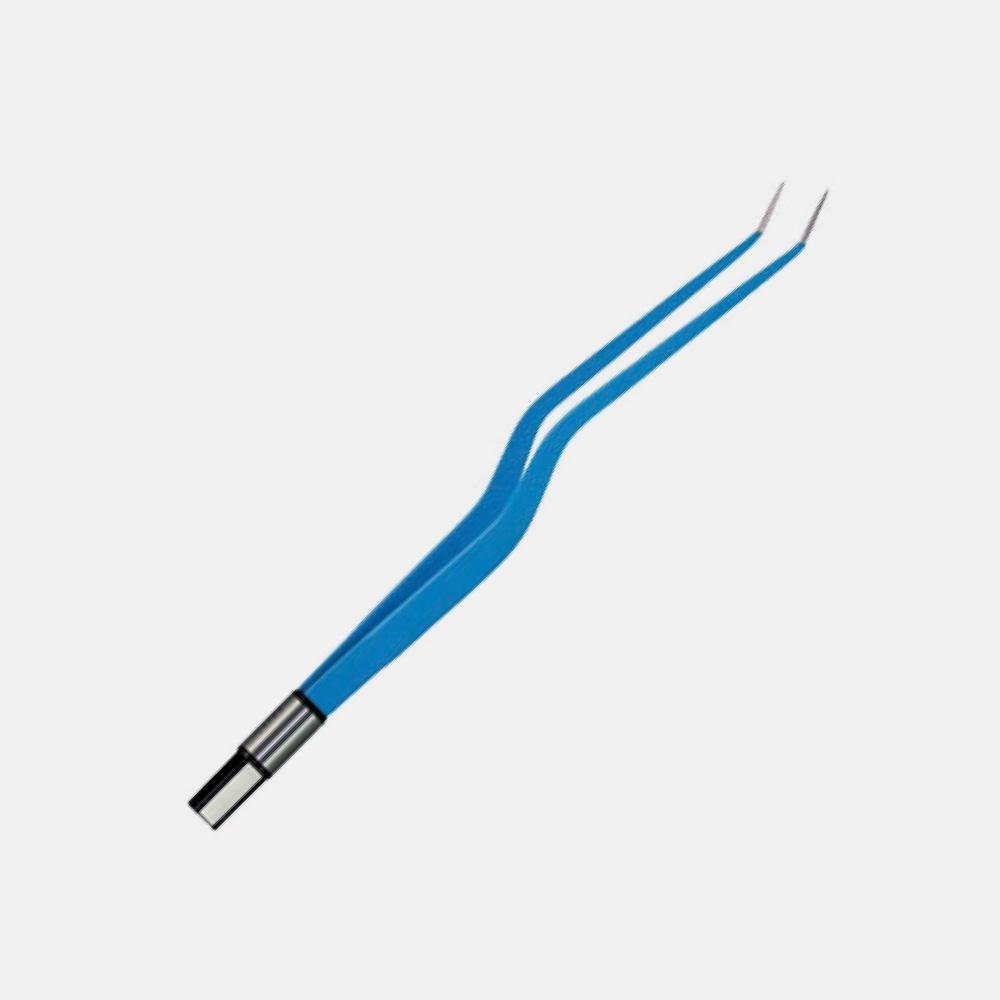 Bayonet (Angled Up) European Bipolar Forceps | NJ Medical Instruments Bayonet (Angled Up) European Bipolar Forceps | NJ Medical Instruments