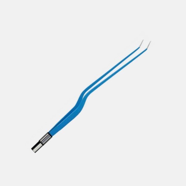 Bayonet (Angled Up) European Bipolar Forceps | NJ Medical Instruments