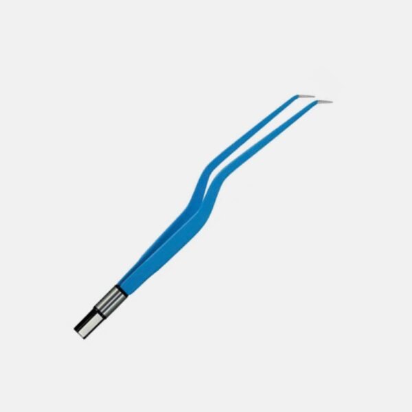 Bayonet (Angled Down) European Bipolar Forceps | NJ Medical Instruments