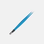 Straight European Bipolar Forceps – 18 cm, 1 mm Tip