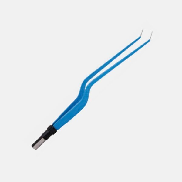Bayonet (Angled Up) European Bipolar Forceps | NJ Medical Instruments