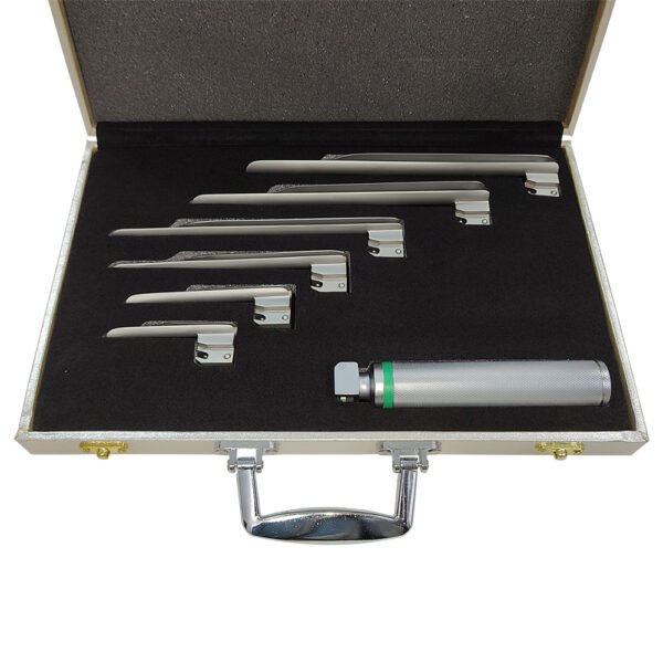 Fiber Optic Laryngoscope Miller Set  | NJ Medical Instruments