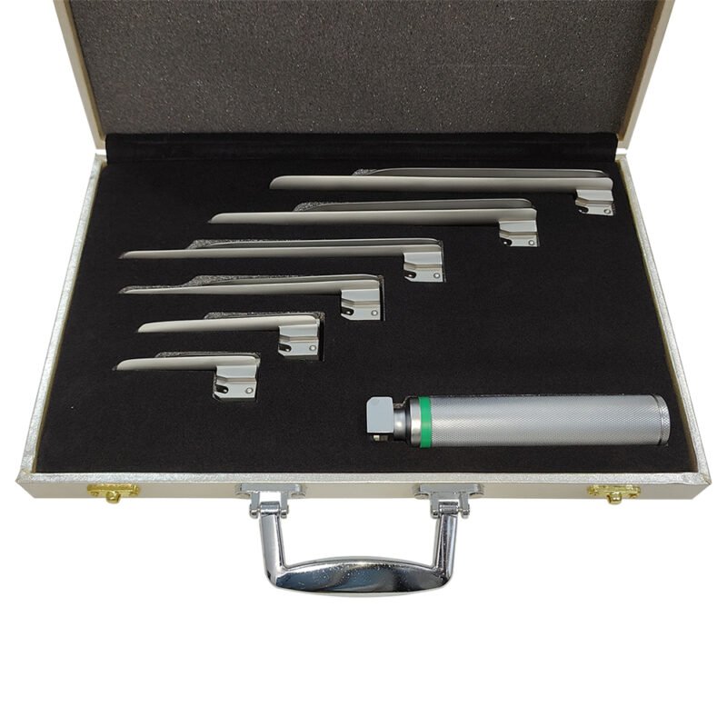 Fiber Optic Laryngoscope Miller Set  | NJ Medical Instruments
