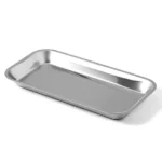 Dental Metal Trays Stainless Steel Medical Lab Instrument Tools Trays Single Pisce 8.85" x 4.64" x 0.79" | NJ Medical Instruments