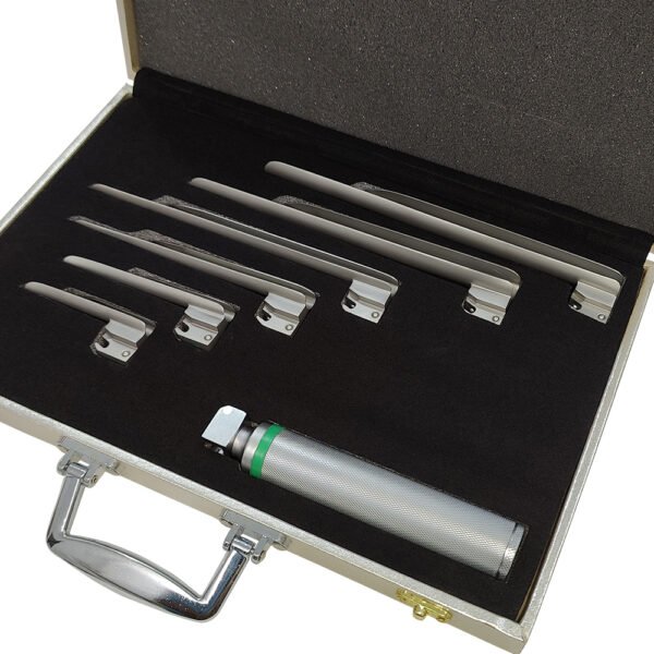 Fiber Optic Laryngoscope Miller Set  | NJ Medical Instruments