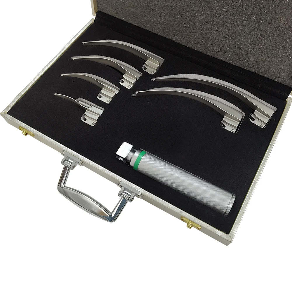 Fiber Optic Laryngoscope Set | NJ Medical Instruments Fiber Optic Laryngoscope Set | NJ Medical Instruments