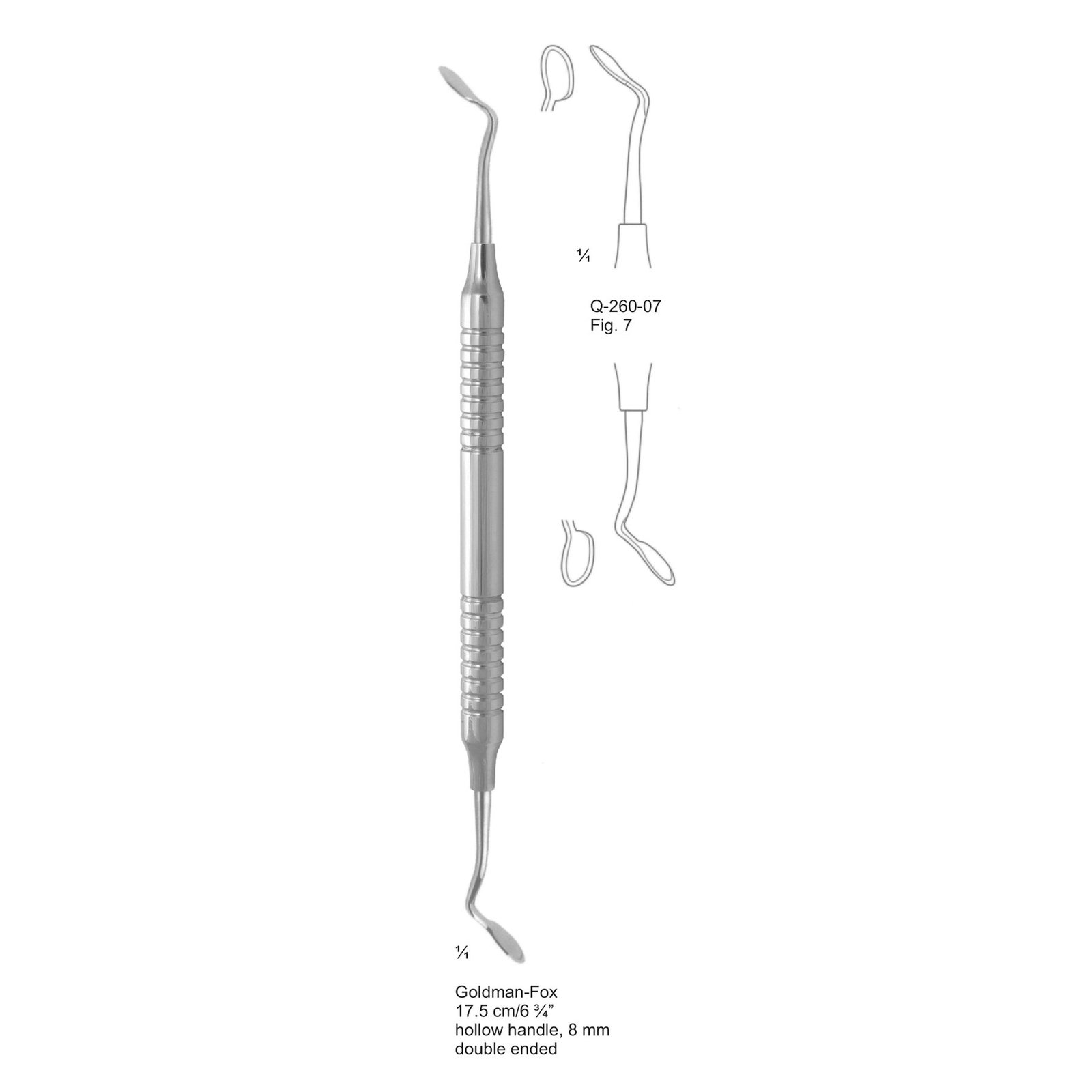 Goldman-Fox Scalers 17.5cm | NJ Medical Instruments Goldman-Fox Scalers 17.5cm | NJ Medical Instruments