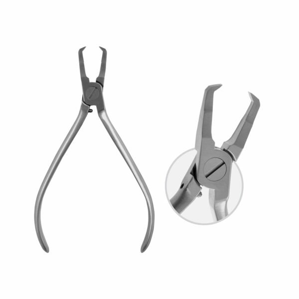 Bracket Removing Pliers With Hard Metal Inserts 12.5cm | NJ Medical Instruments