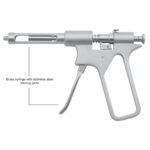 Brass Syringe with stainless steel moving parts | NJ Medical Instruments
