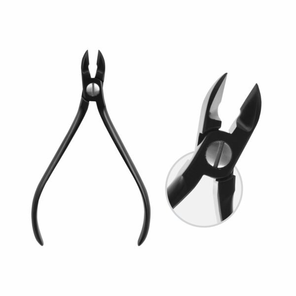 Side Cutter Medium Black 12cm | NJ Medical Instruments