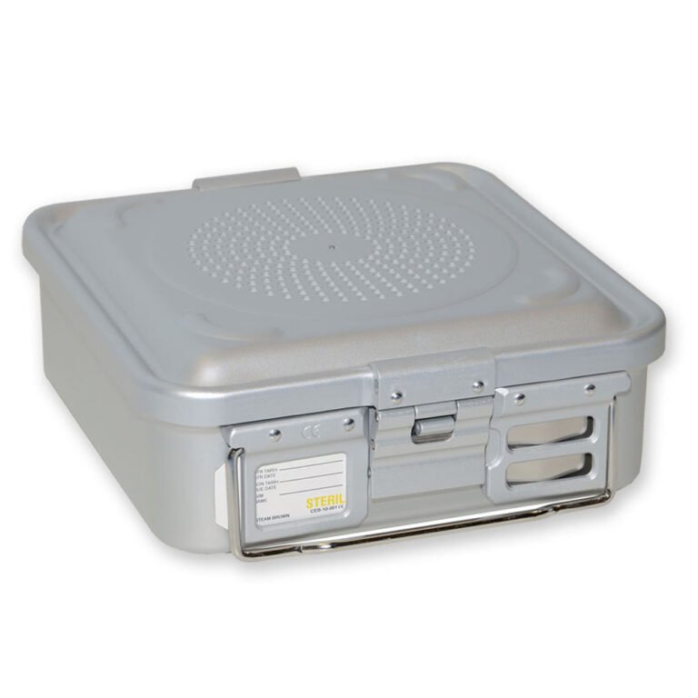 CONTAINER WITH FILTER small h 100 mm grey