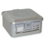 CONTAINER WITH FILTER small h 135 mm grey | NJ Medical Instruments CONTAINER WITH FILTER small h 135 mm grey | NJ Medical Instruments