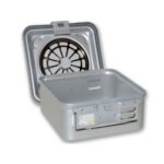 CONTAINER WITH FILTER small h 135 mm grey | NJ Medical Instruments CONTAINER WITH FILTER small h 135 mm grey | NJ Medical Instruments