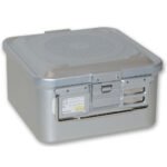 CONTAINER WITH FILTER small h 150 mm | NJ Medical Instruments
