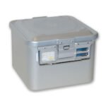 CONTAINER WITH FILTER small h 200 mm | NJ Medical Instruments