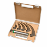 Reusable Fiber Optic Laryngoscope Macintosh (Set of 5 Blades) | NJ Medical Instruments