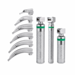 Reusable Fiber Optic Laryngoscope Macintosh (Set of 7 Blades) | NJ Medical Instruments