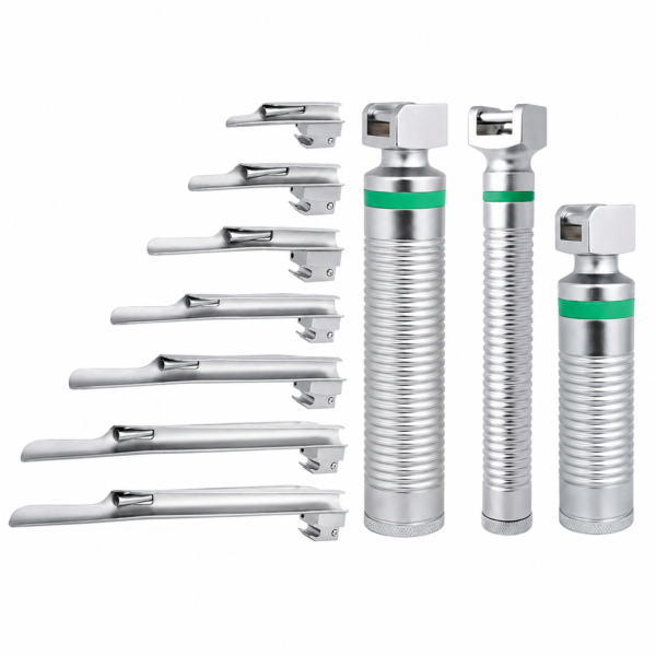 Reusable Fiber Optic Laryngoscope Miller (Set of 7 Blades) | NJ Medical Instruments