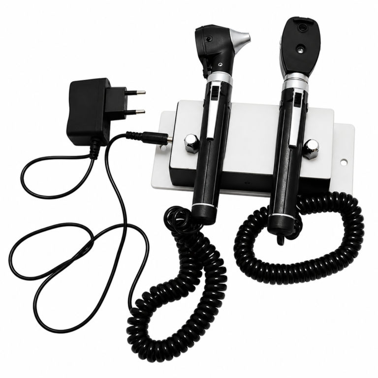 Reusable Wall mount Otoscope + Ophthalmoscopes Set | NJ Medical Instruments