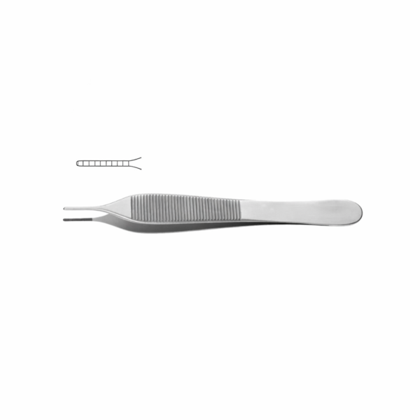 Adson Dressing Forceps - Delicate Serrated Jaw ( Thumb Forceps ) | NJ Medical Instruments