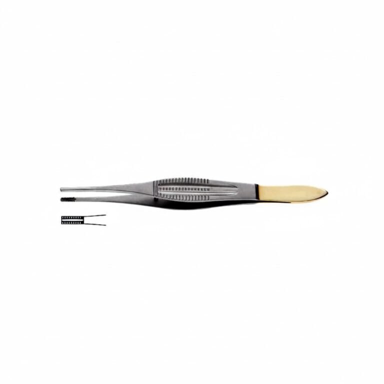 Castroviejo-Brown Tissue Forceps, Delicate Brown teeth | NJ Medical Instruments