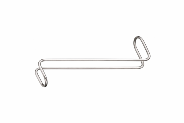 Collin Hartmann S-Shaped Retractor, 16cm, Stainless Steel 52mm X 33mm - 30mm X 21mm | NJ Medical Instruments