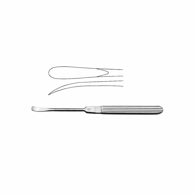 Cottle Skin Elevator Slightly-curved Blade