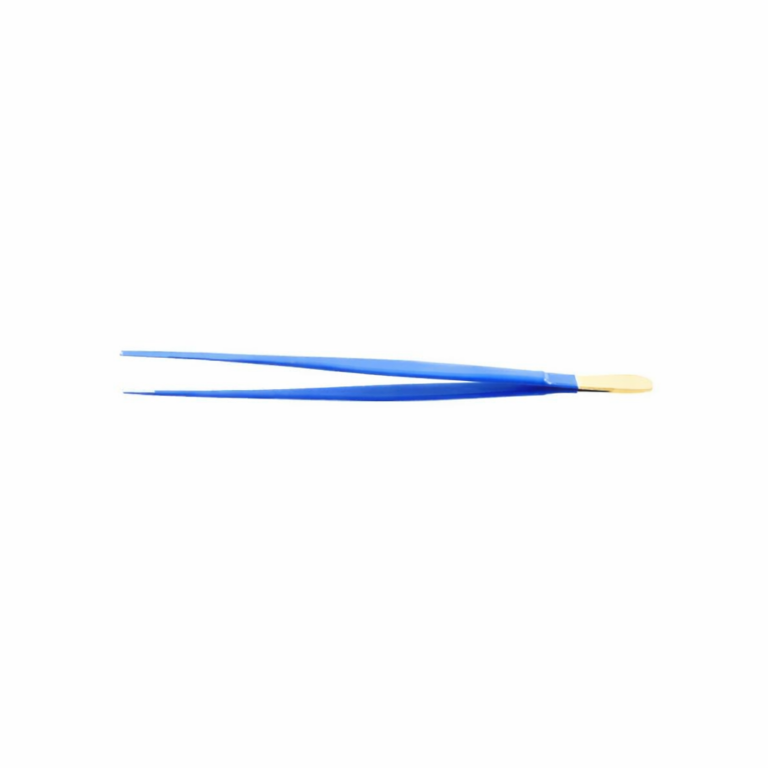 Crow Coagulating Insulated Dressing Forceps - Tungsten Carbide Serrated Jaw
